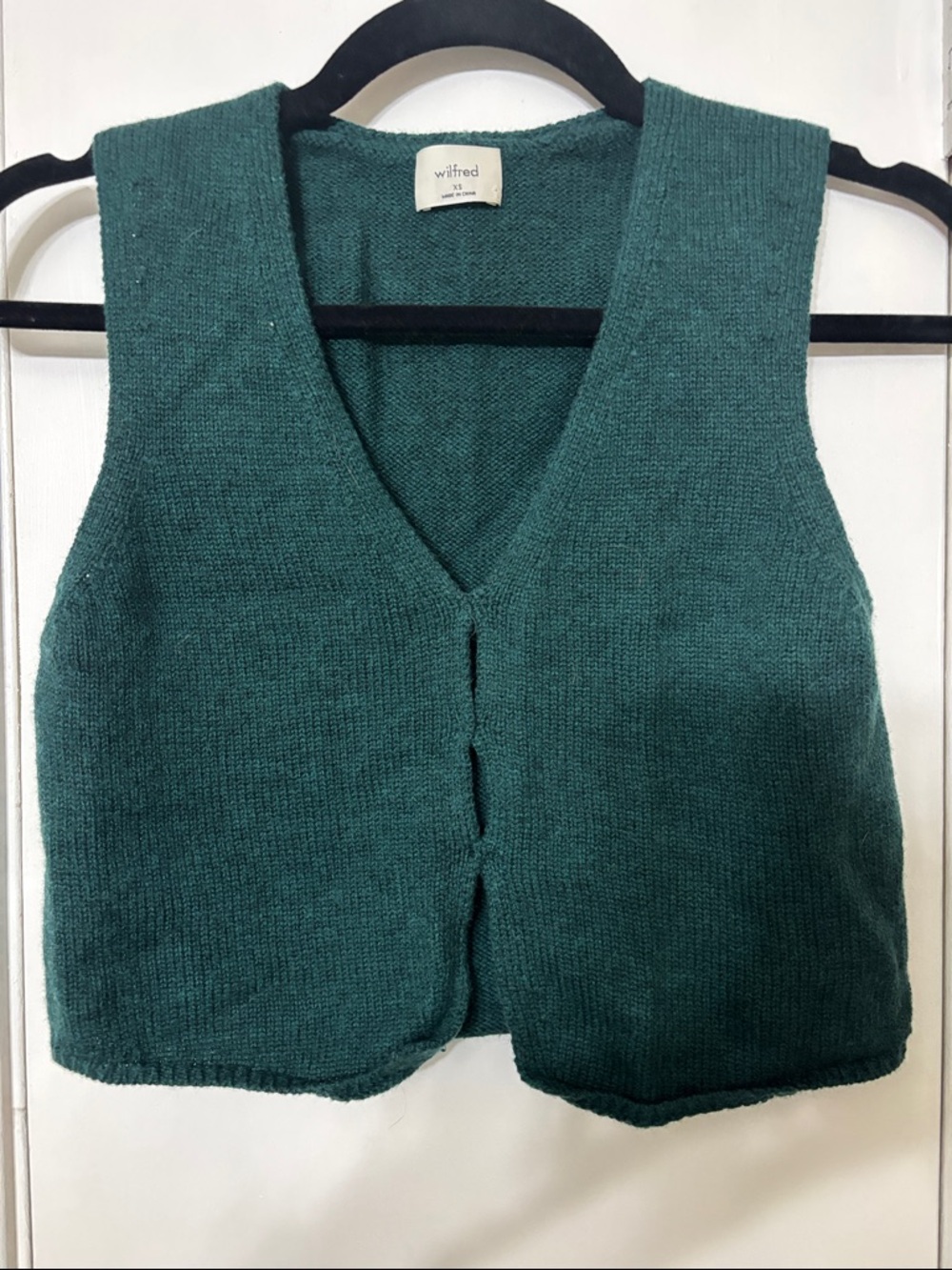 Wilfred Green Sweater Vest